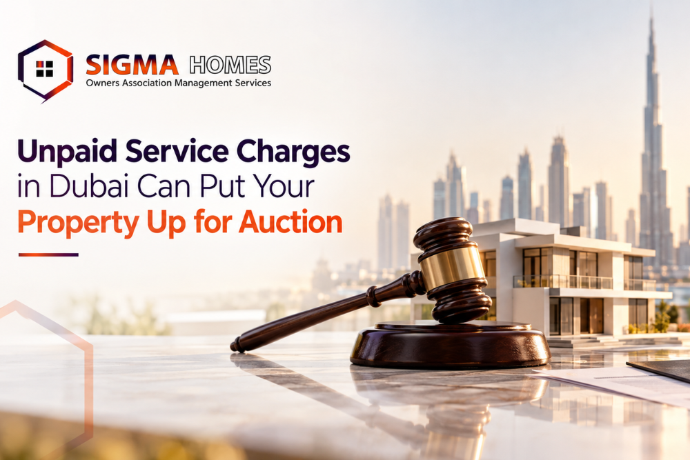 Unpaid Service Charges in Dubai Can Put Your Property Up for Auction